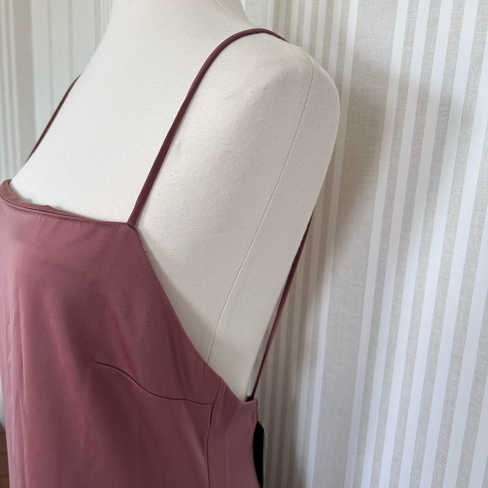 NBD Malia Midi Slip Dress in Mauve Women’s Size Medium NWT Low Back - Picture 6 of 14